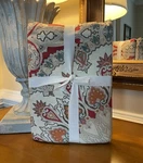 Pottery Barn Valencia Percale Duvet Cover Full/queen Warm Multi Nwot. Fixed Price $89.95.