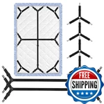 Wanheart Bed Sheet Straps Adjustable 6 Pack Triangle Corner Holders Elastic. Fixed Price $10.16.