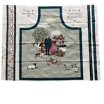 Joan Kessler Concord Fabrics French Country Apron Sewing Panel Pattern. Fixed Price $12.99.