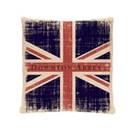 Heritage Lace 18" Downton Abbey British Union Jack Square Throw Pillow. Fixed Price $56.69.