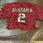 Alabama Crimson Tide #2 Mesh Football Jersey Red White Ncaa Fan Apparel. Fixed Price $25.00.