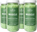 Village Naturals Therapy, Muscle Mineral Bath Soak, Eucalyptus Mint Pack Of 4. Fixed Price $32.99.