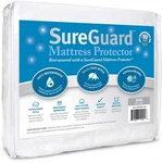 Sureguard King Size Mattress Protector - 100% Waterproof, Hypoallergenic Pr.... Fixed Price $80.14.