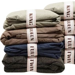 Ecohomes Bed Sheet Organizer And Storage Size Label Mix 8PCS Pack, Cream. Fixed Price $21.00.