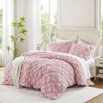 3 Pcs Full/queen Floral Comforter Set With 1 Soft & 2 Pillowcase Us. Fixed Price $98.69.