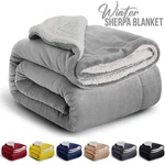 Large Sherpa Fleece Blanket 400 Gsm Super Soft Reversible Warm Sofa Bed Throws. Fixed Price $16.79.