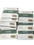 Linen Elastic Organizer Band For King Sheet Set - Green 8 Pack. Fixed Price $14.00.