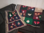 Home Classics Queen Size Winter Story Quilt & Shams Christmas Snowman Holiday. Fixed Price $34.00.