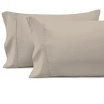 Pure 100% Cotton Pillow Cases Queen Size Set Of 2 Simply Taupe, 800 Thread Co.... Fixed Price $58.09.