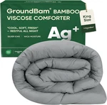 Cooling All-season Down Alternative Comforter, Silver-treated Lightweight Duvet. Fixed Price $181.99.