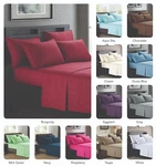 Platinum Hotel Quality Embossed King Size Soft Sheet Set W/ 4 Pillow Cases White. Fixed Price $124.99.