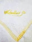 Ultra-soft Sobellux Fleece Blanket 100% Spun Poly 90X90 Queen White Westex. Fixed Price $37.00.