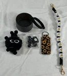 Stanley Cup Accessories Set Sunflower Strap Boot Charms Holder 30 40OZ. Fixed Price $7.99.