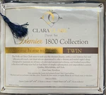 Clara Clark Premier 1800 Thread Count Twin Size Duvet Set. Fixed Price $19.95.