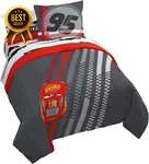 Disney Pixar Cars 7 Piece Bed Set Lightning Mcqueen Comforter Sheet. Fixed Price $84.66.