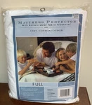 New Bed Bath Beyond Antimicrobial Mattress Protector Full 200 Thread Count. Fixed Price $26.99.