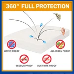 Queen Bed Bug Proof Mattress Protector Softest Polyestr Fabric Zippered. Fixed Price $46.35.
