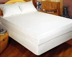 Allergy Relief Fabric Zippered Mattress Cover-king Size. Fixed Price $16.99.