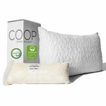 Coop Home Goods Premium Adjustable Loft Pillow Cross Cut Memory Foam Fill Queen. Fixed Price $39.99.