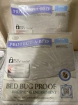 Protect-a-bed Bug Box Spring Protector, Encasement California King 36" 84". Fixed Price $20.00.