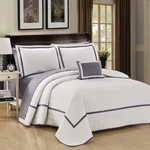 Chic Home Mesa 8 Piece Quilt Set (white, Queen). Fixed Price $26.49.
