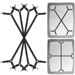 Siaomo Bed Sheet Clip Straps 2 Way 4PCS-CRISSCROSS-BLACK, Set. Fixed Price $25.85.