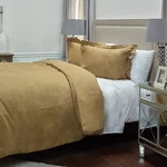Rizzy Home Covington Queen Khaki Duvet Linen Cover & 3 Standard Shams Set Nwt. Fixed Price $125.00.