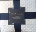Ralph Lauren Rl Quilted Sateen Argyle European Sham Blue Hyacinth 26 X. Fixed Price $39.99.