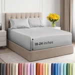 Extra Deep Pocket 4 Piece Set, Soft Bed By Cgk Linens. Fixed Price $55.99.