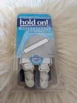 Hold On! Adjustable Sheet Grippers Set Of 4 White For Waterbeds Box-spring. Fixed Price $7.53.