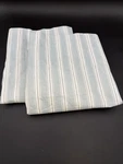 Lrl Lauren Ralph Graydon Bold Stripe Chambray Two Standard Pillow Cases. Fixed Price $129.00.
