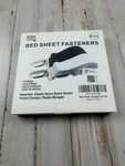 New Nip Tour Roy Bed Sheet White Elastic Strap Fasteners Ship Brand. Fixed Price $12.60.
