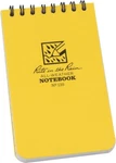 Rite The Rain Top Spiral Polydura Cover Yellow Notebook 50 Sheets 3"X 5" R135. Fixed Price $11.39.