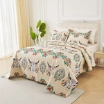Tribal Bull Head Printed Pattern Bedding Set Bedroom All Season. Fixed Price $34.69.