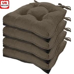 Non Slip Dining Chair Cushions Foam Pads Comfort Durable Home Decor Set New. Fixed Price $79.98.