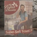 My Perfect Dreams Memory Foam Neck Pillow Super-soft Travel Cushion. Fixed Price $14.00.