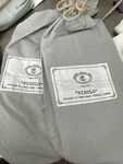 Restoration Hardware Pisolo Italian 50 Year Wash Linen SET/2 Lumbar Shams Fog. Fixed Price $29.99.