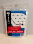 Chateau King Mattress Bag Heavy Duty Plastic Cover Moving Storage Water Resistan. Fixed Price $16.14.