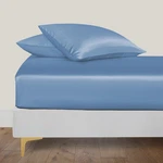 King Bahamas Blue Bamboo Fitted Sheet 100 Viscose Ultimate Comfort. Fixed Price $40.99.