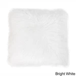 By Marlo Lorenz Keller Faux-fur Throw Pillow, Bright White, 20X20. Fixed Price $29.90.