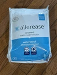 Allerease Queen Waterproof Zippered Mattress Protector Dust Mite Allergy New. Fixed Price $12.99.