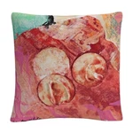 Baldwin Pat Saunders-white 3 Circles Abstract Red Industrial Decorative Pillo.... Fixed Price $35.00.