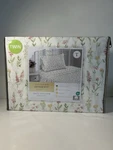 The Armoire Collection Pink White Quilted Euro Coquette Floral Pillow 100 Cotton. Fixed Price $28.99.