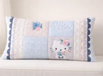 Pottery Barn Teen Hello Kitty Chambray Sham King Floral Pillow New Bedding. Fixed Price $49.99.