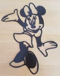 Minnie Mouse Metal Wall Art Plasma Cut Sign Gift Idea. Fixed Price $44.99.