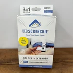 Bed Scrunchie - Ultimate Sheet Holder Straps, 360 2 Bonus Clips Nib. Fixed Price $44.99.