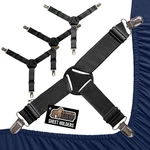 Gorilla Grip Bed Sheet Straps, Adjustable Elastic Fasteners With Metal Clips, Ke. Fixed Price $26.99.