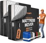 Mattress Bags For Moving With 8 Handles 2-PACK Twin Tear-pro. Fixed Price $74.01.