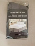 Winston Porter Brandenburg 16" Dark Gray Full Size Bed Skirt. Fixed Price $17.50.