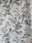 Ikea Alvine Kvist Standard Pillow Sham With Buttons White Gray Flowers. Fixed Price $13.95.